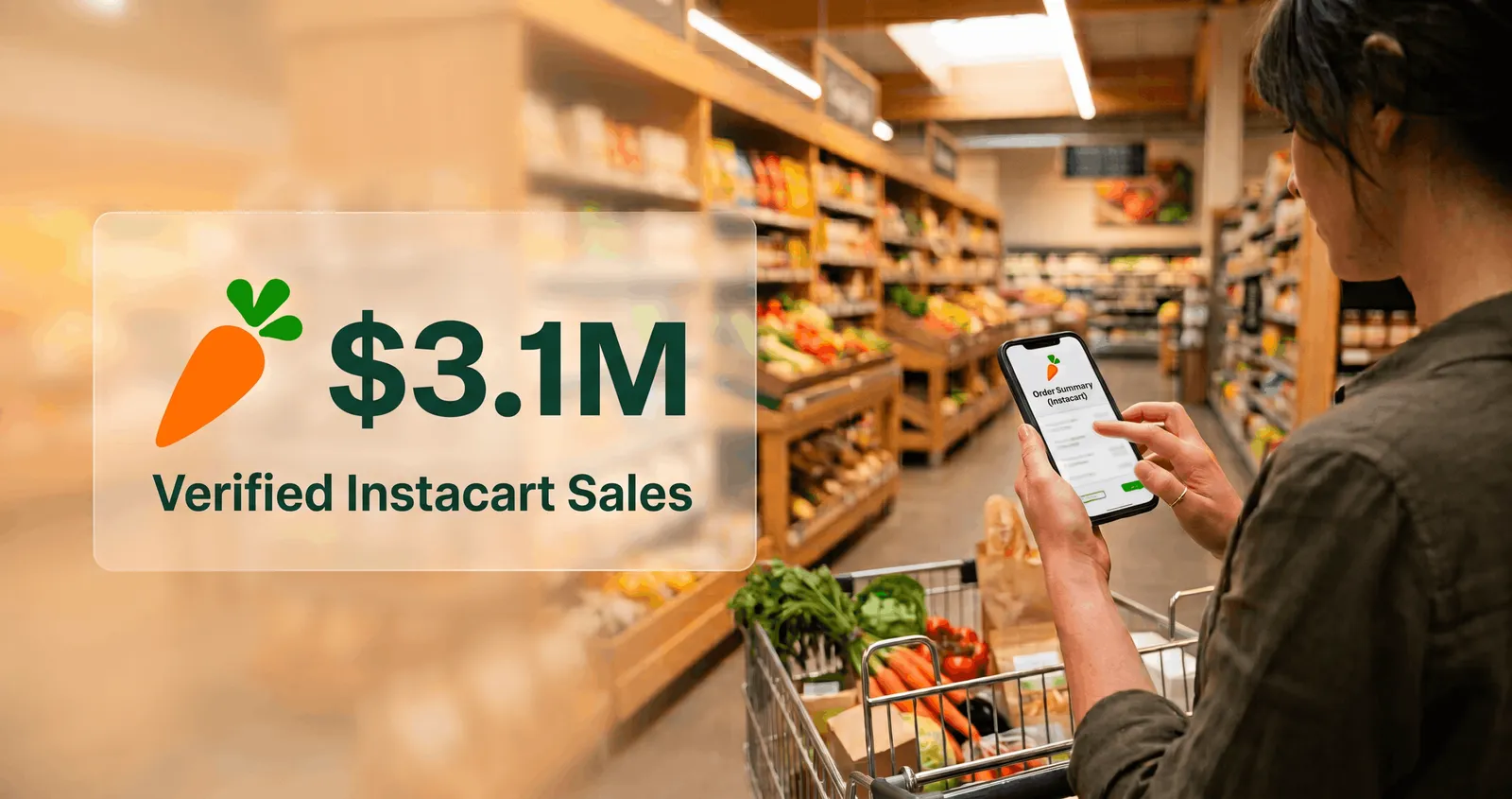 Jupiter Creators Have Driven $3.1M in Verified Instacart Grocery Sales hero image