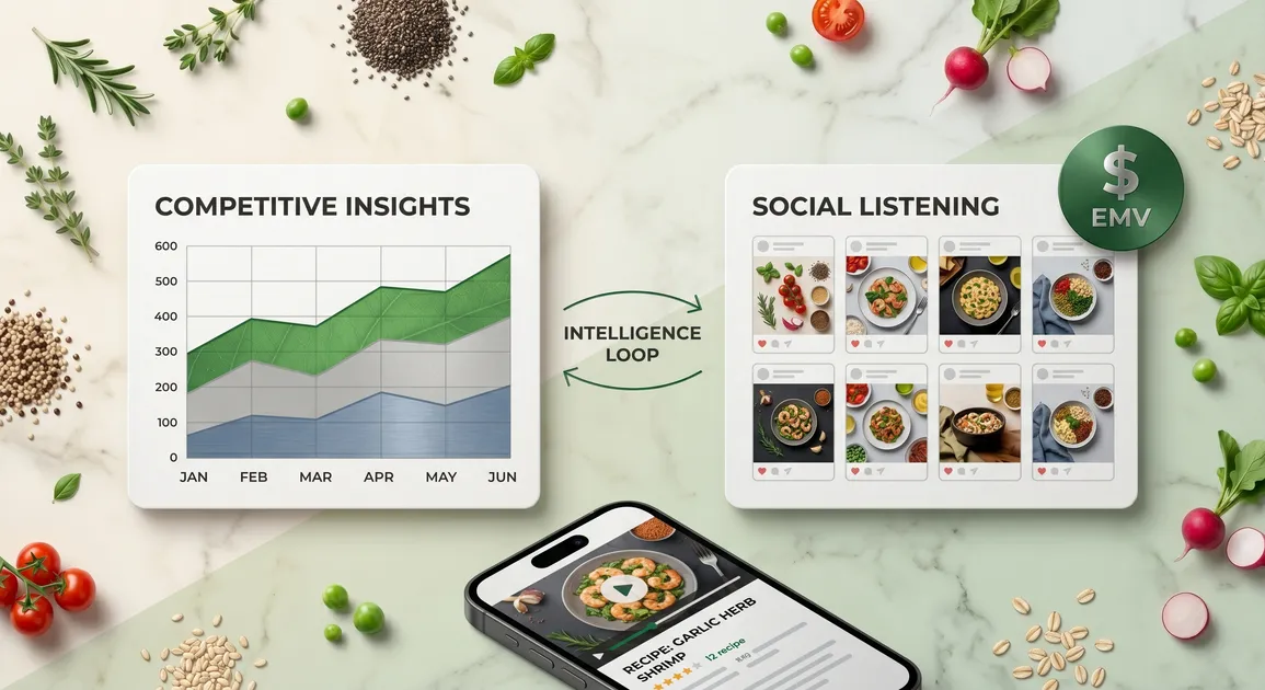 How Food CPG Brands Separate Competitive Intelligence From Brand Listening And Why It Changes Everything hero image